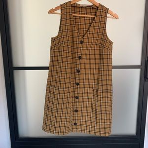 Loft 90’s Style button front dress